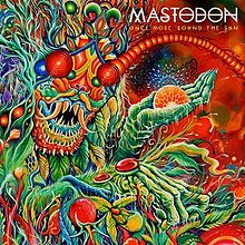 Cover of Mastodon's latest full-length studio release, Once More 'Round the Sun