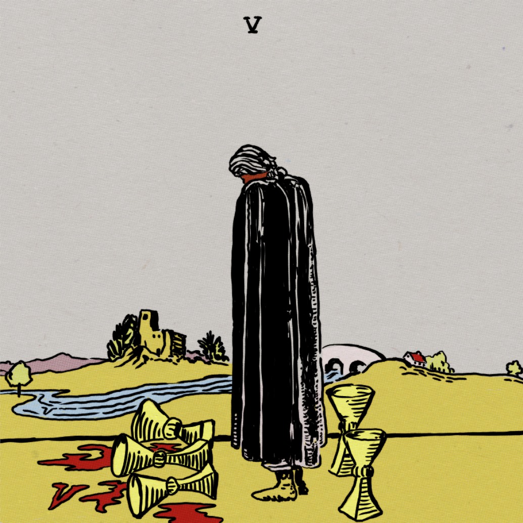 Cover for Wavves' fifth studio album, V